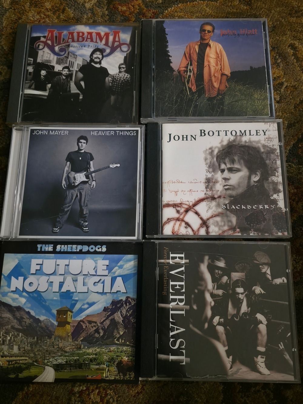 4/$67 Deal! Mixed Artist CD Lot - Various Rock & Country Albums